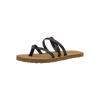 Volcom Girls’ Easy Breezy Big Girls Thong Flip Flip Sandals(Black)