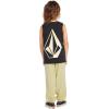 Volcom Girls’ Flexin Muscle Tank Top(Black 1)