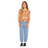 Volcom Girls’ Good Daze Woven Top(Hazelnut)