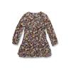 Volcom Girls’ One Size Happy Dazee Long Sleeve Baby Doll Dress(Espresso)