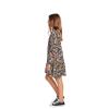 Volcom Girls’ One Size Happy Dazee Long Sleeve Baby Doll Dress(Espresso)