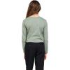 Volcom Girls’ Pocket Dial Long Sleeve Tee(Light Army)