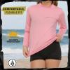 Volcom Girls Rash Guard for Girls Long Sleeve Swim Shirt SPF50+(Pink)