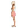 Volcom Girls’ Strutin Stone Elastic Waist Cut Off Short(Desert Pink)