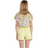 Volcom Girls’ Strutin Stone Elastic Waist Cut Off Short(Lime)