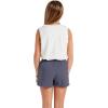 Volcom Girls’ Strutin Stone Elastic Waist Cut Off Short(Midnight Blue)