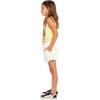 Volcom Girls’ Strutin Stone Elastic Waist Cut Off Short(Sand)