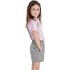 Volcom Girls’ Sunday Strut Rolled Cuff Short(Black White)