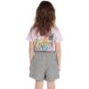 Volcom Girls’ Sunday Strut Rolled Cuff Short(Black White)