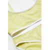 Volcom Girls’ Swimsuit Two Piece Bikini Set(Citron)