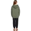 Volcom Girls’ Truly Stoked Fleece Sweatshirt(Light Army)