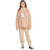 Volcom Girls’ Truly Stokin Crew Fleece Sweatshirt(Hazelnut)