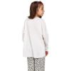 Volcom Girls’ Werkin Doubles Long Sleeve Tee(Ash)