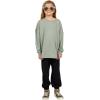 Volcom Girls’ Werkin Doubles Long Sleeve Tee(Light Army)