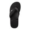 Volcom Men’s Eco Concourse Bloom Flip-Flop Sandal(Black)