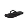 Volcom Men’s Eco Concourse Bloom Flip-Flop Sandal(Black)