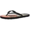 Volcom Men’s Rocker Flip Flop Sandal(Bright Coral)