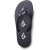 Volcom Men’s Rocker Flip Flop Sandal(Stoney Black-new)