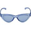 Volcom Mod Knife Crystal Sky Sunglasses with Blue Lens