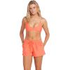 Volcom Womens 2-inch Swim Boardshorts – Lightweight 4-Way Stretch Surf Shorts with UPF 50+ and Recycled Fabric(Dark Coral)