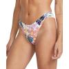 Volcom Womens Cheekini Bikini Bottom – Low-Rise Cheeky Swim Bottom Made with Recycled Fabric(Multi Tropic)