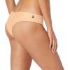Volcom Womens Cheekini Bikini Bottom – Low-Rise Cheeky Swim Bottom Made with Recycled Fabric(Pale Peach)