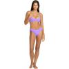 Volcom Womens Cheekini Bikini Bottom – Low-Rise Cheeky Swim Bottom Made with Recycled Fabric(Purple Passion)