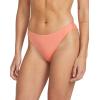 Volcom Womens Cheekini Bikini Bottom – Low-Rise Cheeky Swim Bottom Made with Recycled Fabric(Sunset)
