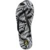 Volcom Women’s Color Me Spring Flip Flop Sandal(Black White)