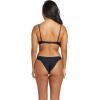 Volcom Womens Crop Bikini Top – Seamless Swim Top with Cropped Fit, Adjustable Straps, and Removable Cups(Black)