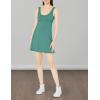 Volcom Womens Desert Bunnie Reversible Fit and Flare Knit Mini Dress(Jade)