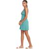 Volcom Womens Desert Bunnie Reversible Fit and Flare Knit Mini Dress(Jade)