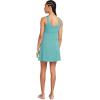 Volcom Womens Desert Bunnie Reversible Fit and Flare Knit Mini Dress(Jade)