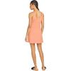 Volcom Womens Desert Bunnie Reversible Fit and Flare Knit Mini Dress(Terra Cotta)