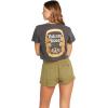 Volcom Womens Enternet Short Sleeve Tee(Black 423)