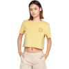 Volcom Womens Enternet Short Sleeve Tee(Citron)