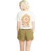 Volcom Womens Enternet Short Sleeve Tee(Cloud)
