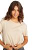 Volcom Womens Enternet Short Sleeve Tee(Taupe)