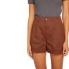 Volcom Women’s Frochickie Trouser Short(Dark Clay)