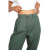 Volcom Womens Frochickie Trouser Slim Fit Chino Pant(Dark Pine)