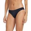 Volcom Womens Full Bikini Bottom – Low-Rise Swim Bottom with Full Coverage, Made from Recycled Fabric(Black)