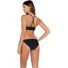 Volcom Womens Full Bikini Bottom – Low-Rise Swim Bottom with Full Coverage, Made from Recycled Fabric(Black Black)