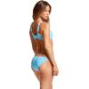 Volcom Womens Full Bikini Bottom – Low-Rise Swim Bottom with Full Coverage, Made from Recycled Fabric(Coastal Blue)