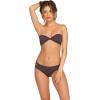 Volcom Womens Full Bikini Bottom – Low-Rise Swim Bottom with Full Coverage, Made from Recycled Fabric(Dark Chocolate)