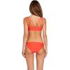 Volcom Womens Full Bikini Bottom – Low-Rise Swim Bottom with Full Coverage, Made from Recycled Fabric(Electric Coral)