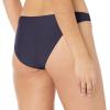 Volcom Womens Full Bikini Bottom – Low-Rise Swim Bottom with Full Coverage, Made from Recycled Fabric(Midnight Blue)