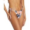 Volcom Womens Full Bikini Bottom – Low-Rise Swim Bottom with Full Coverage, Made from Recycled Fabric(Multi Tropic)
