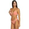 Volcom Womens Full Bikini Bottom – Low-Rise Swim Bottom with Full Coverage, Made from Recycled Fabric(Sunset)