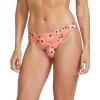 Volcom Womens Full Bikini Bottom – Low-Rise Swim Bottom with Full Coverage, Made from Recycled Fabric(Sunset Poppy)