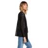 Volcom Women’s Go Go Wrap Open Front Cardigan Sweater (Regular & Plus Size)(Black 2)
